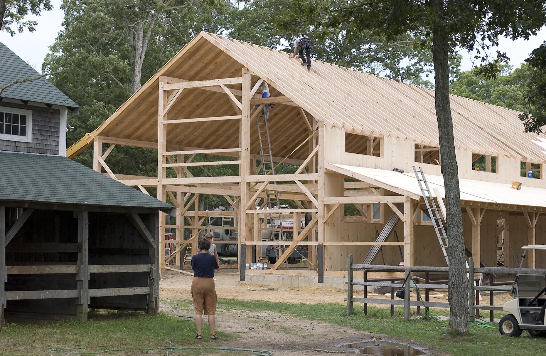 the vineyard gazette - martha's vineyard news amish barn