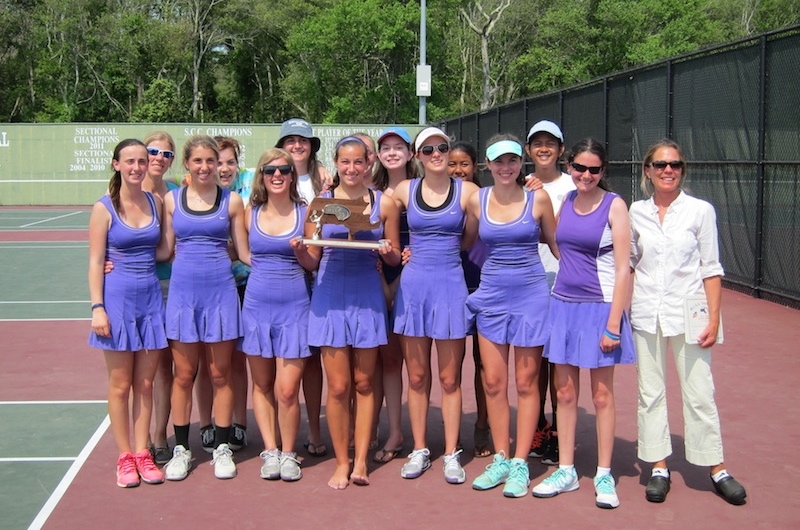 The Vineyard Gazette Martha S Vineyard News Undefeated Girls Tennis Team Heads To State Semifinals