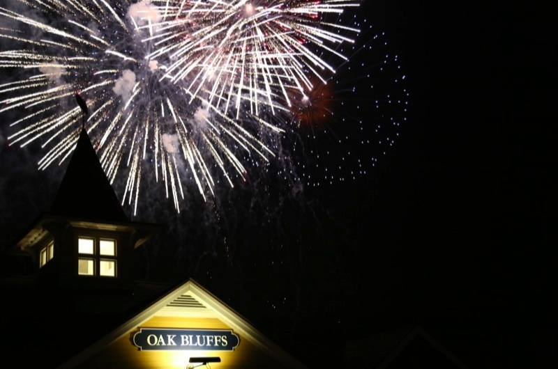 The Vineyard Gazette Martha's Vineyard News Oak Bluffs Fireworks