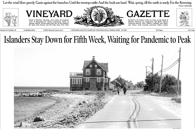 The Vineyard Gazette Martha's Vineyard News Gazette Wins Top Prizes