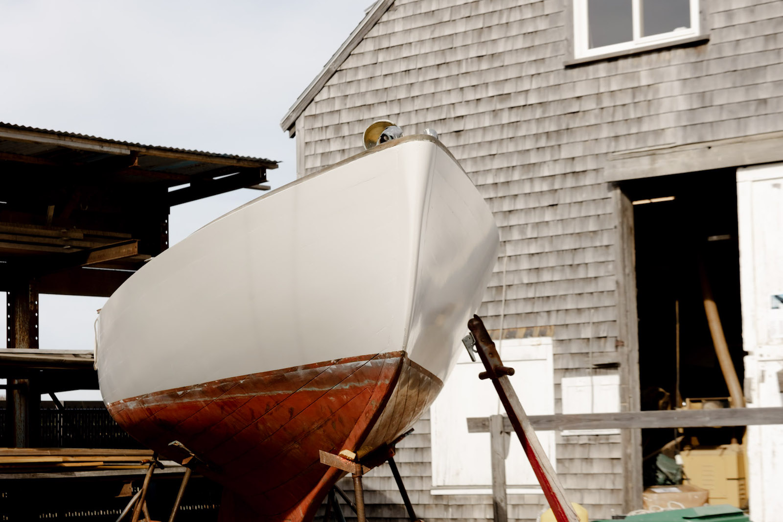 Waterfront area and Gannon and Benjamin Marine Railway are key parts of the arts cultural district.