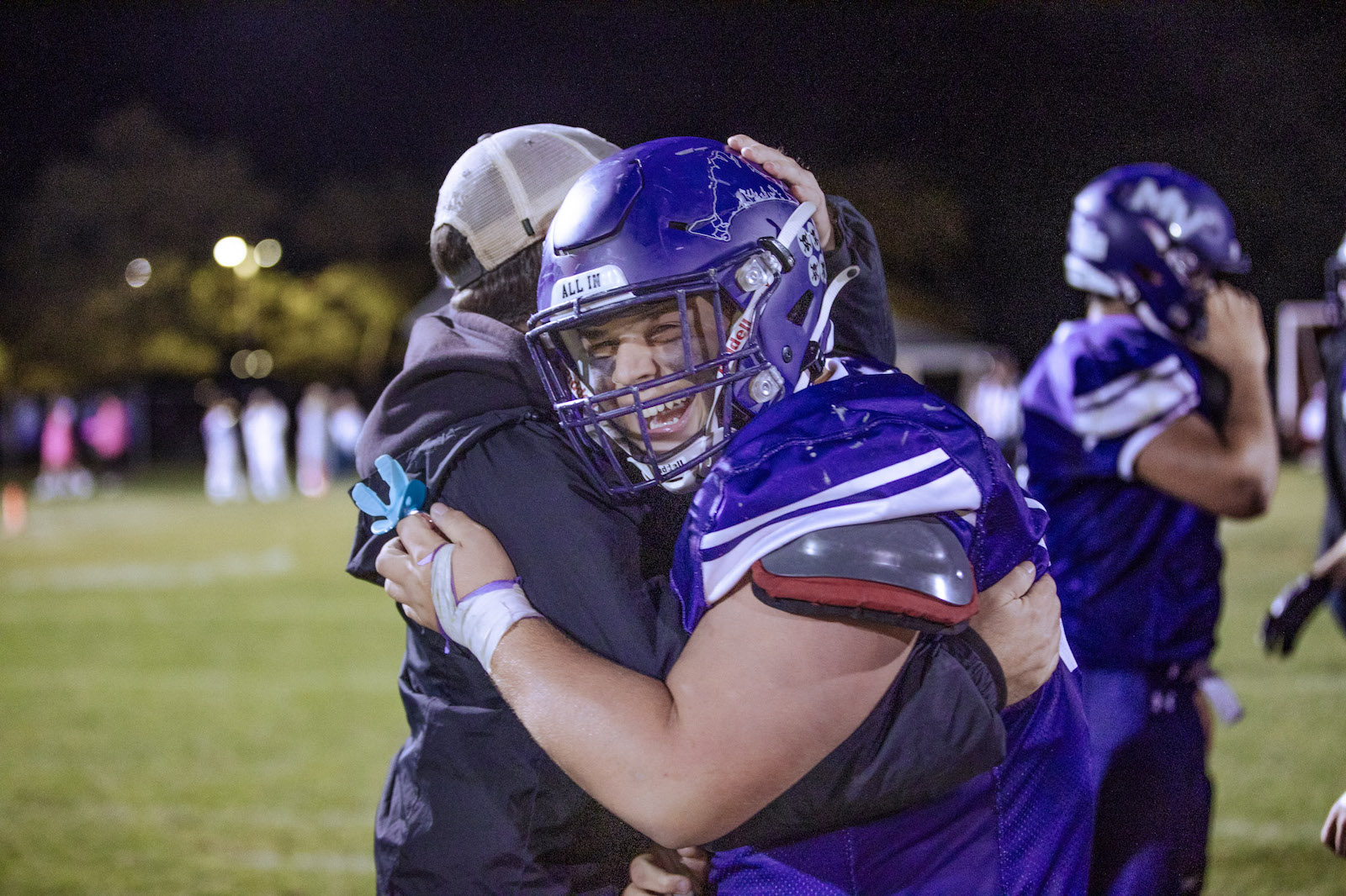 purple american football team