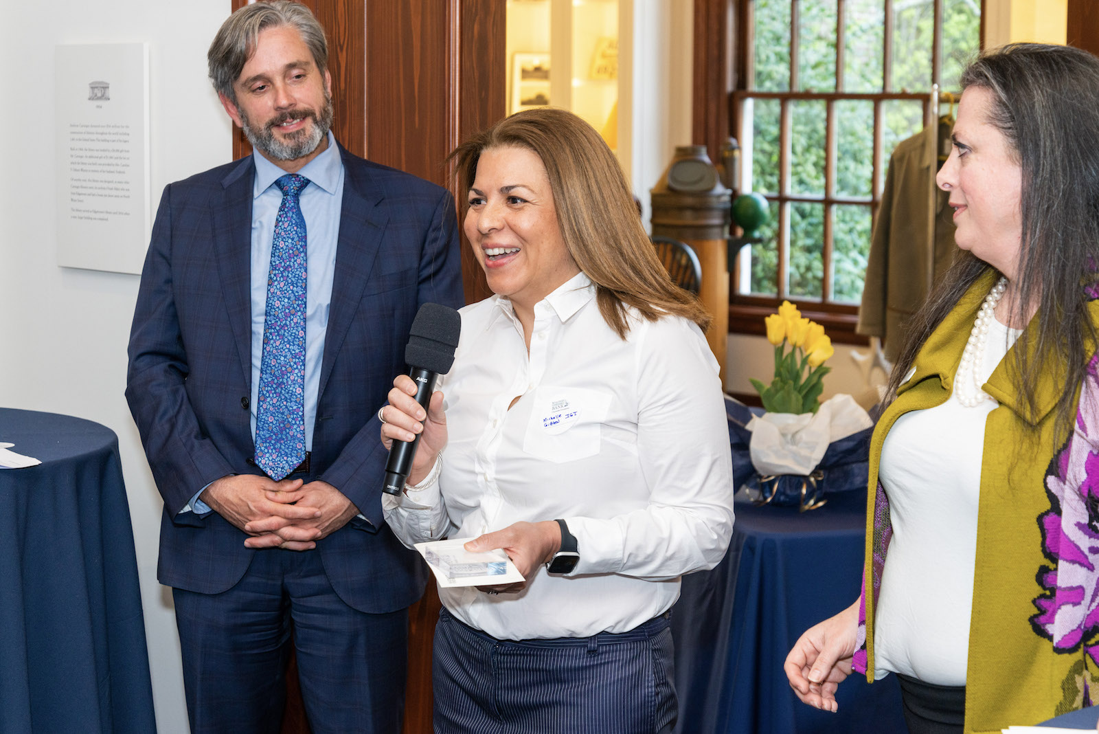 Island Grown Initiative managing director Michelle Gittlen talks after her nonprofit received a community impact grant.