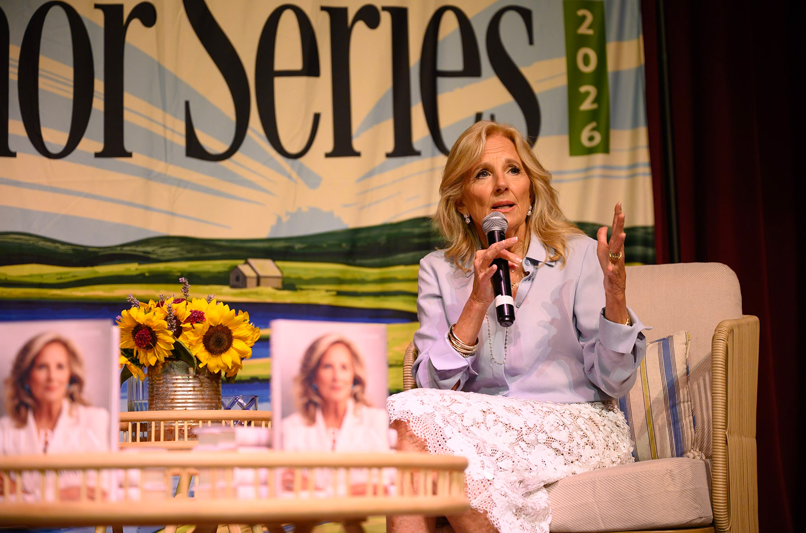 The former First Lady kept her day job as a teacher while in the White House.