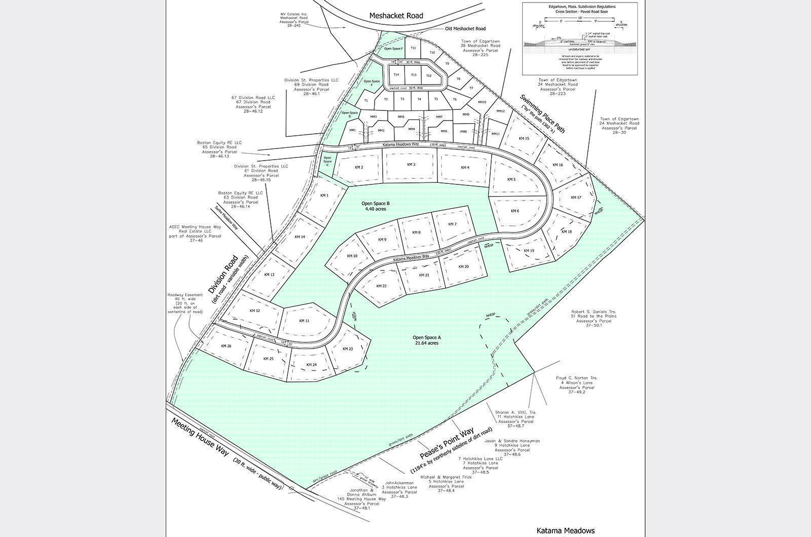MVC Nears Decision on Katama Meadows Subdivision