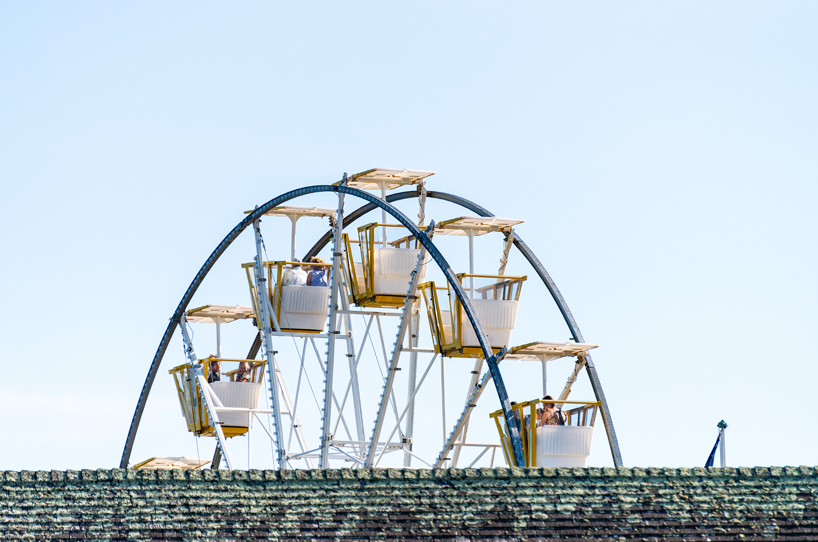 The Ferris wheel is back this summer.
