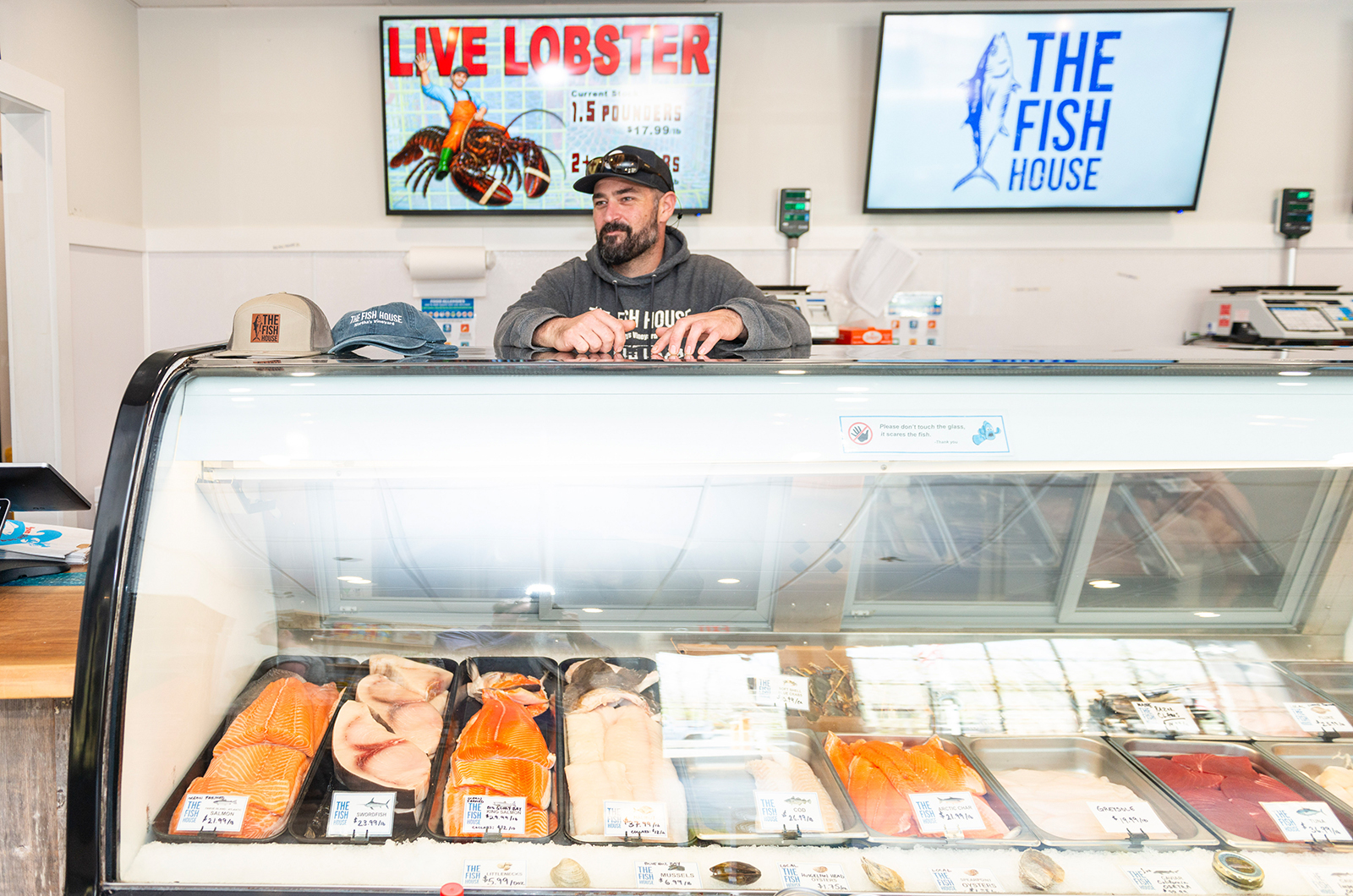 Everett Whiting, chef and owner of The Fish House, has been taking precautions.