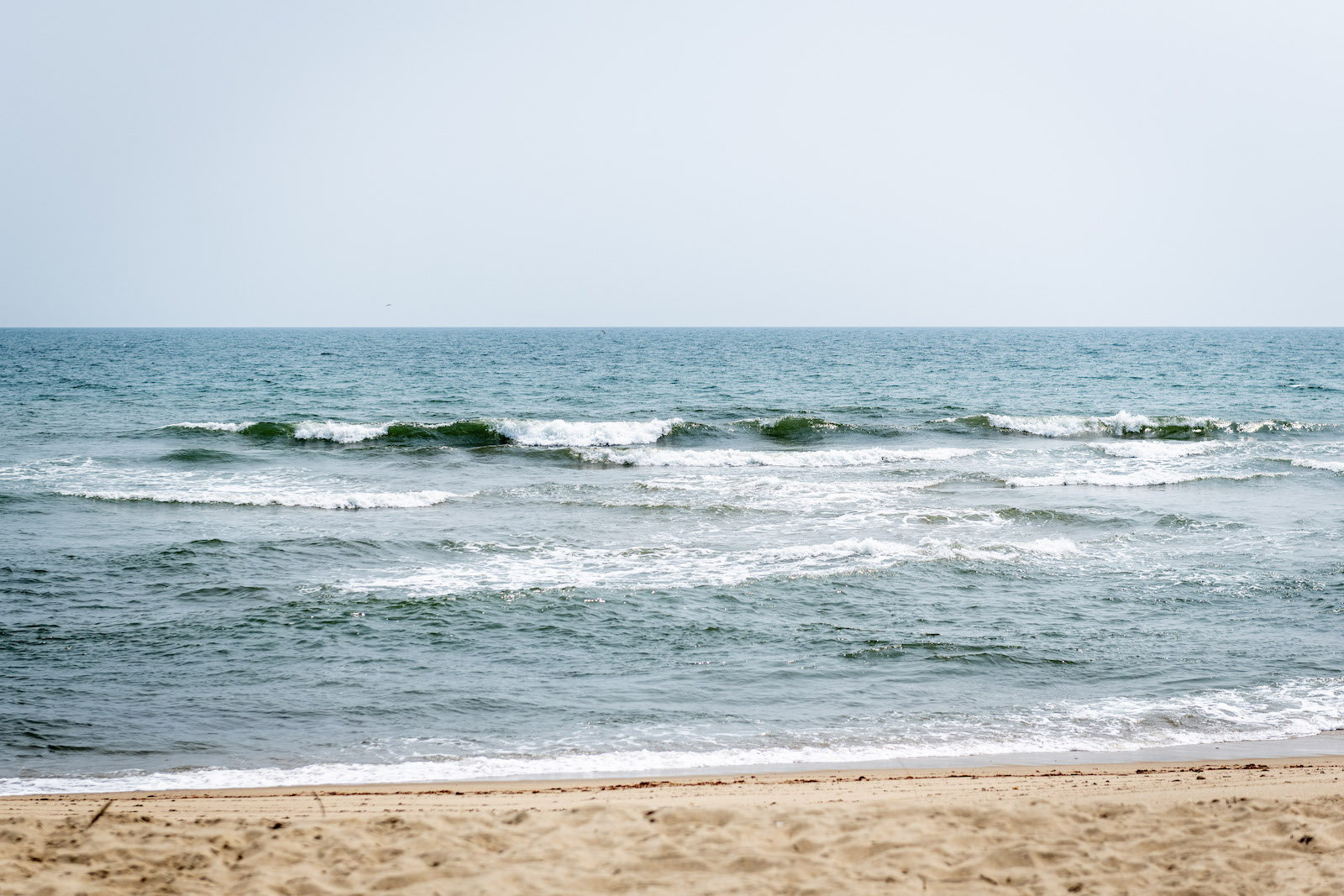 South Shore beaches bring strong waves.