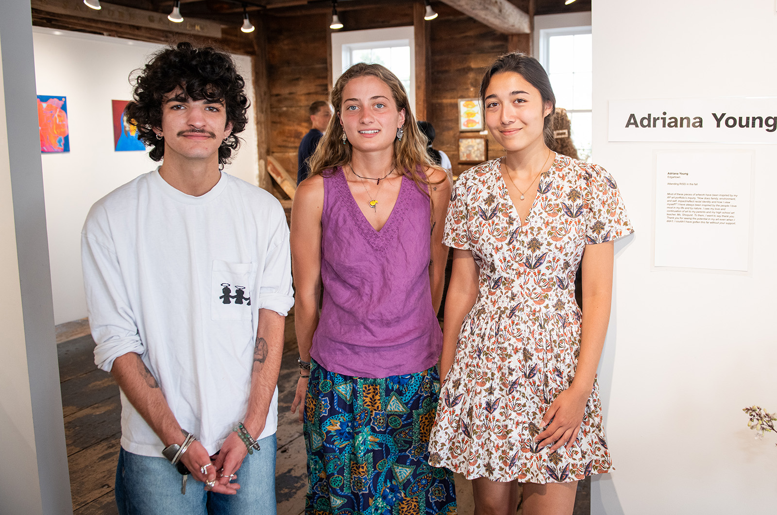 Student Artists Shine at Old Sculpin Reception