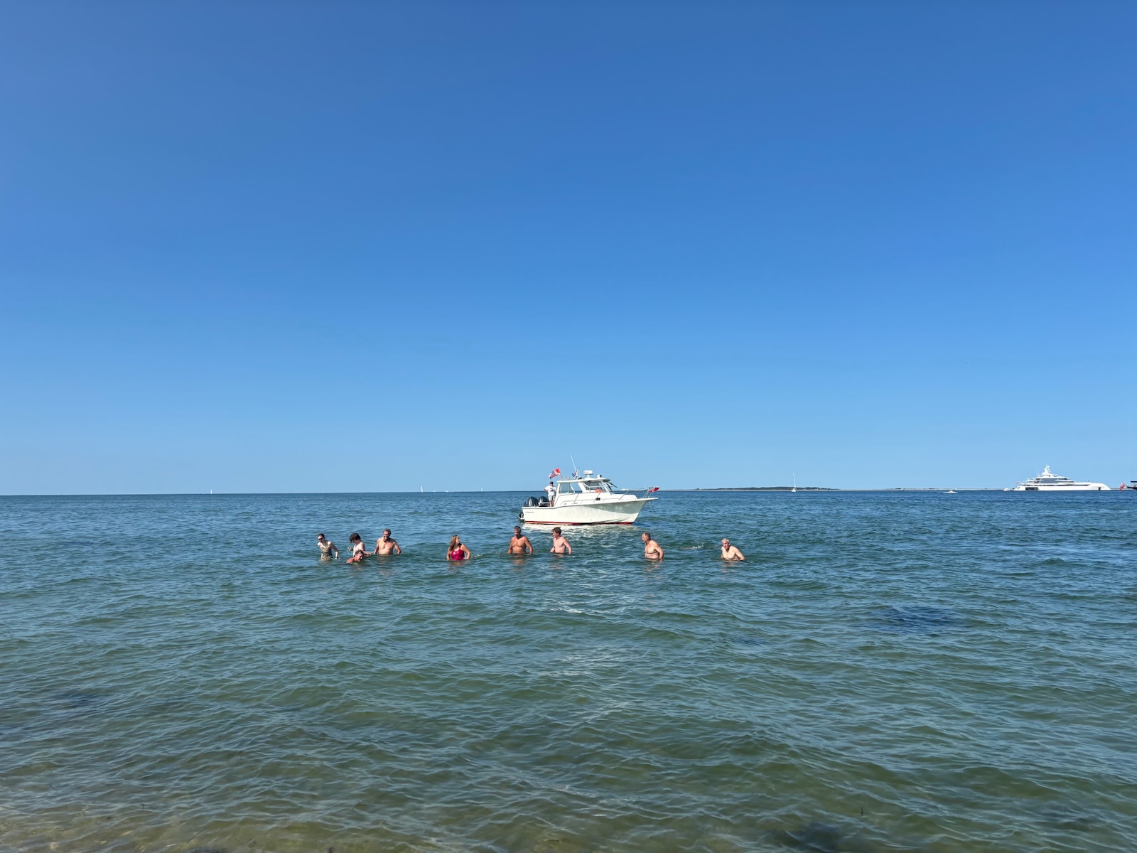 Second year in a row for a successful charity swim.