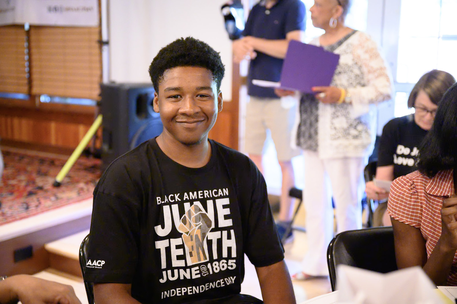 Student scholarship recipient Shevaun Brown