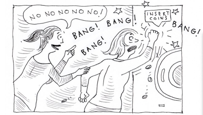 martha's vineyard laundromat comic