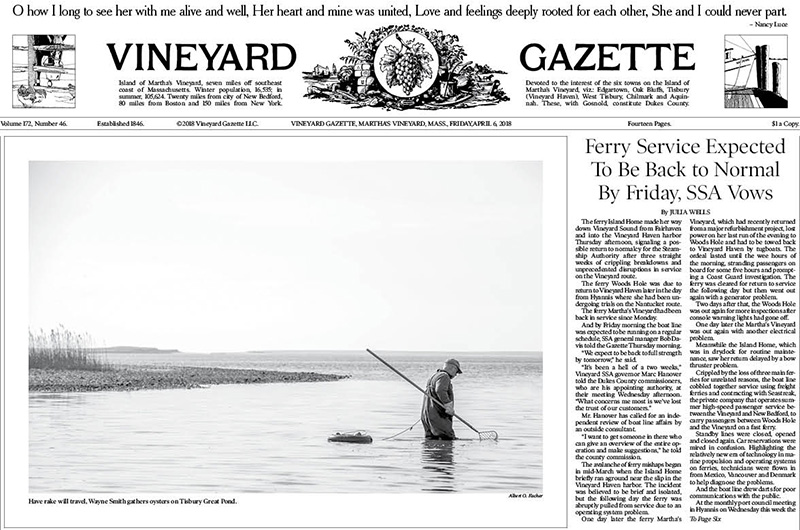 This Week's Paper | The Vineyard Gazette - Martha's Vineyard News