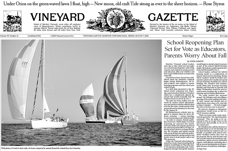 This Week's Paper | The Vineyard Gazette - Martha's Vineyard News