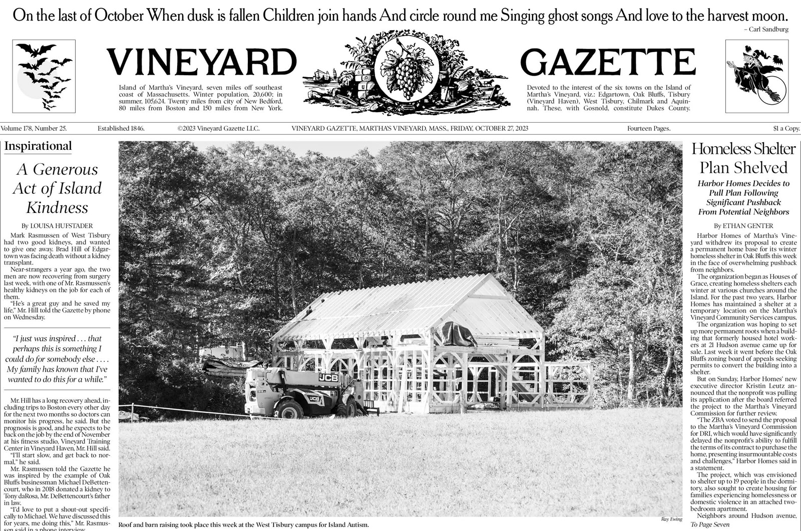 The Vineyard Gazette - Martha's Vineyard News