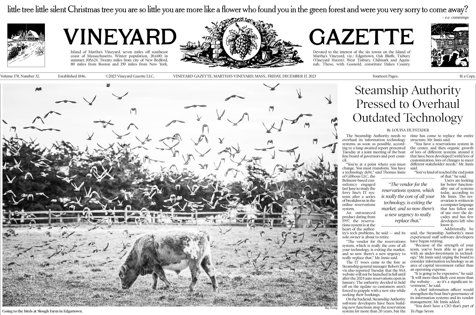 The Vineyard Gazette - Martha's Vineyard News