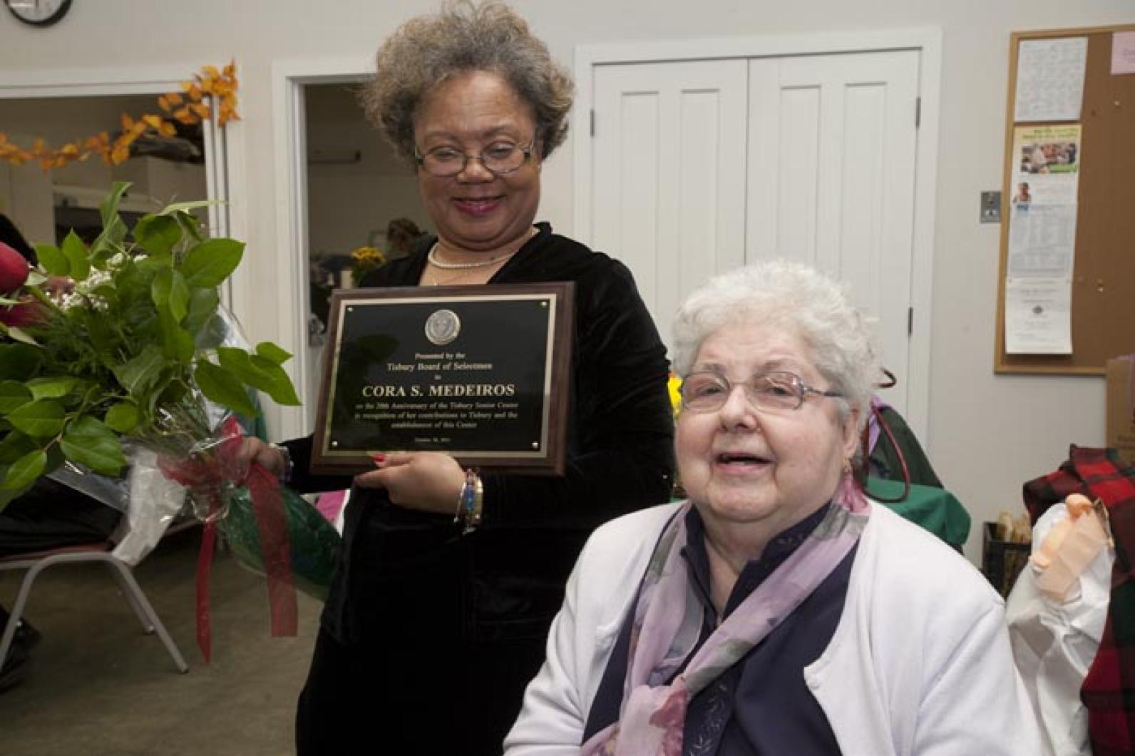Tisbury Senior Center Cora Medeiros Joyce Stiles Tucker award