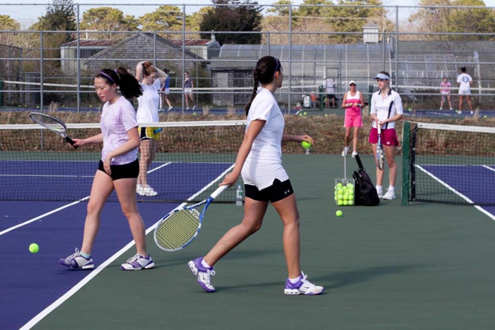 Annie Burton girls tennis