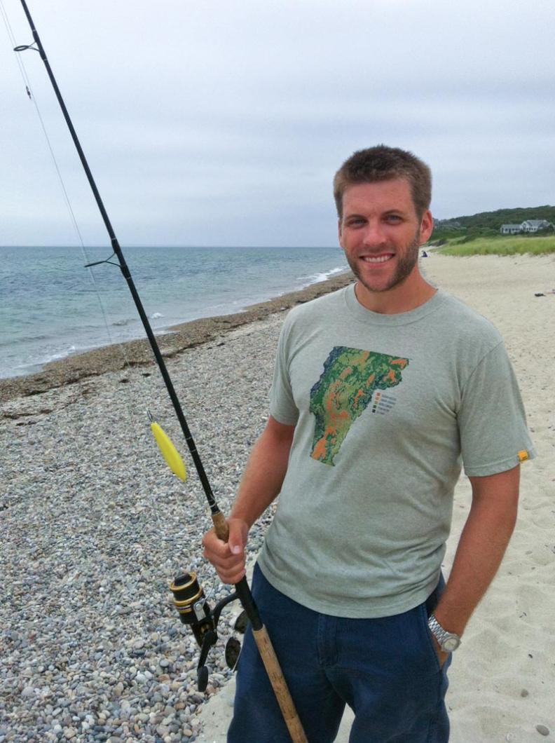 Nathan Jandl beach fishing pole
