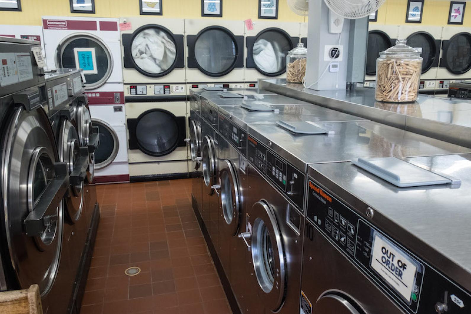 How Many Quarters Were Left in the Evicted Laundromats Washers and Dryers?  