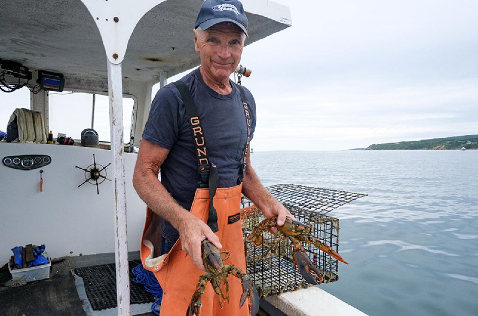 The Vineyard Gazette - Martha's Vineyard News  Keeping It Simple on the  Water, Hauling Traps and Filling Pots