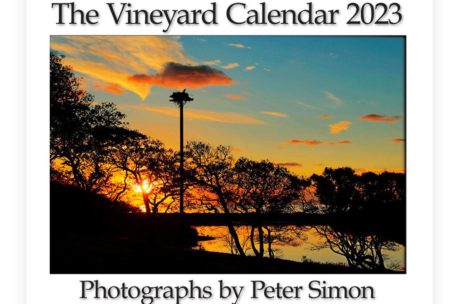 The Vineyard Gazette Martha's Vineyard News Peter Simon Calendar