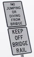 bridge bridge signs