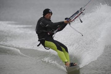 Sylvain Hoceini kiteboard