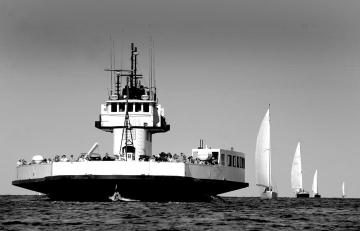 BW ferry sailboat