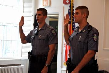 Officers Ryan Natichioni Jeremie Rogers