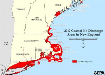 Map Coastal No Discharge Areas