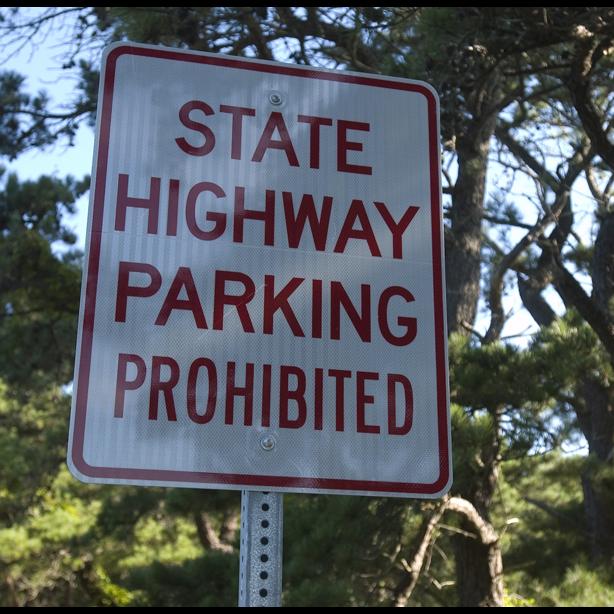 road sign