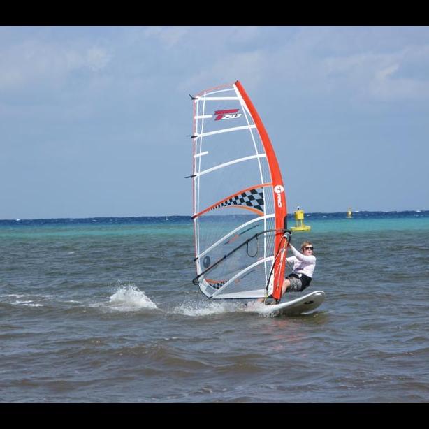 windsurfing