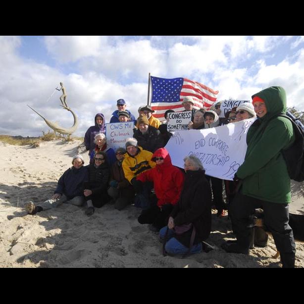 OWS Occupy Wall Street Menemsha protesters