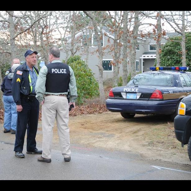 Skipper Manter Dan Rossi police at crime scene