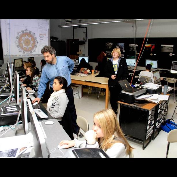 Chris Baer high school computer lab