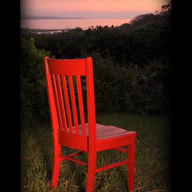 red chair