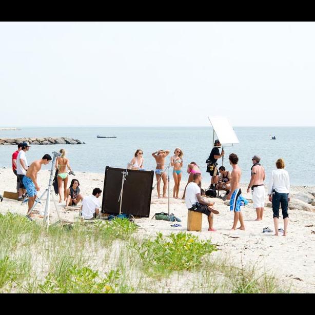 The Vineyard filmed on the beach