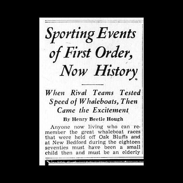 May 5, 1961 Vineyard Gazette headline