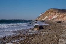 Gay Head cliffs.