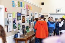 VCS displayed its annual High School student art show.