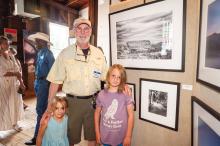 Mike Stimola with grandkids Willa and Griffin Ryan.