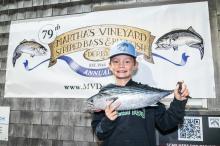 Latham Kurth with a nice bonito.