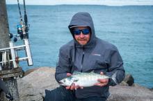 Max Egan with a small Bonito.