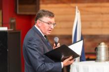 David Rhoderick reads "A Man's a Man for a' That."