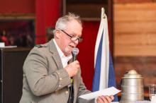 Steve Ewing reads a poem he wrote for the late Gus Ben David.