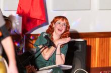 Judge Heather Beeman was having a blast.