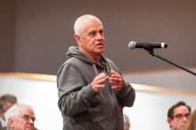 Jose Sanabria spoke out on behalf of small business owners.