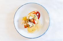 Lobster mezzaluna.