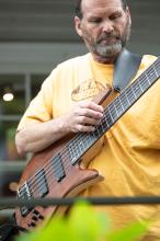 Stephen Turner of Zea May & Friends at Edgartown Books.